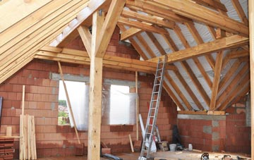 Marsh Side attic trusses