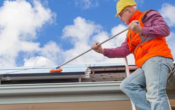 Marsh Side soft wash roof cleaning